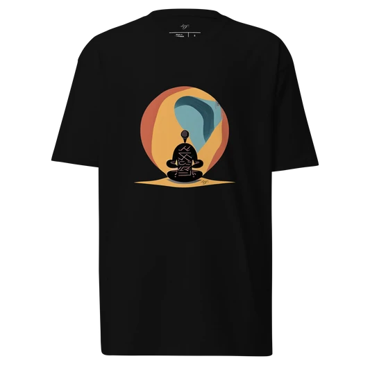 T-shirt lourd premium Celestial Guide
