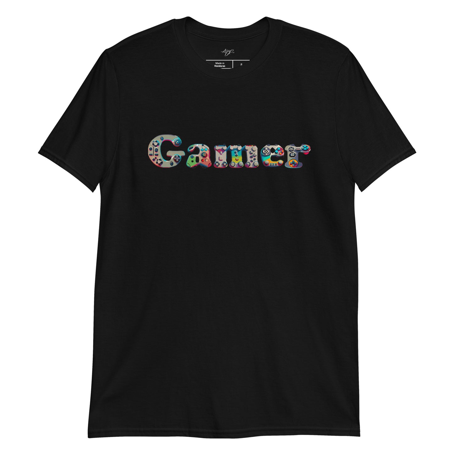 Exclusive 'Gamer' Motif Softstyle T-Shirt by Atelier Des Caprices