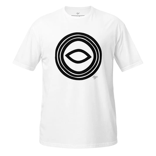 Geometric Gaze Tee: Atelier des Caprices Exclusive