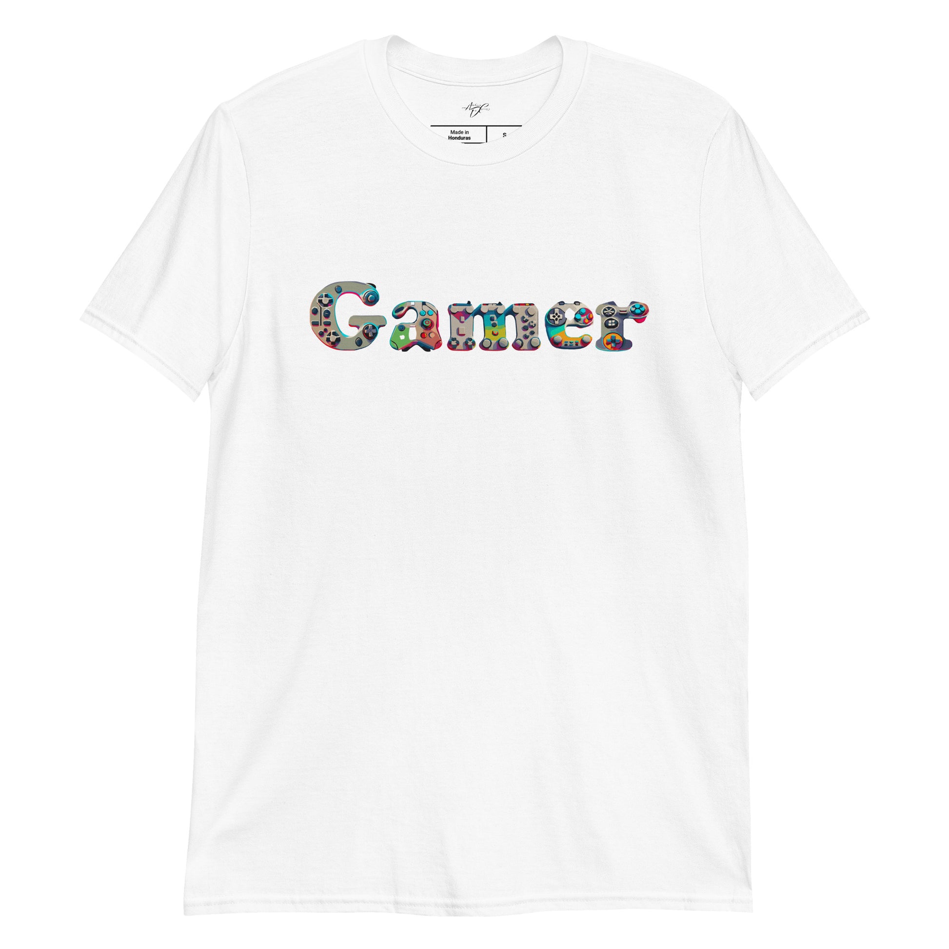 Exclusive 'Gamer' Motif Softstyle T-Shirt by Atelier Des Caprices