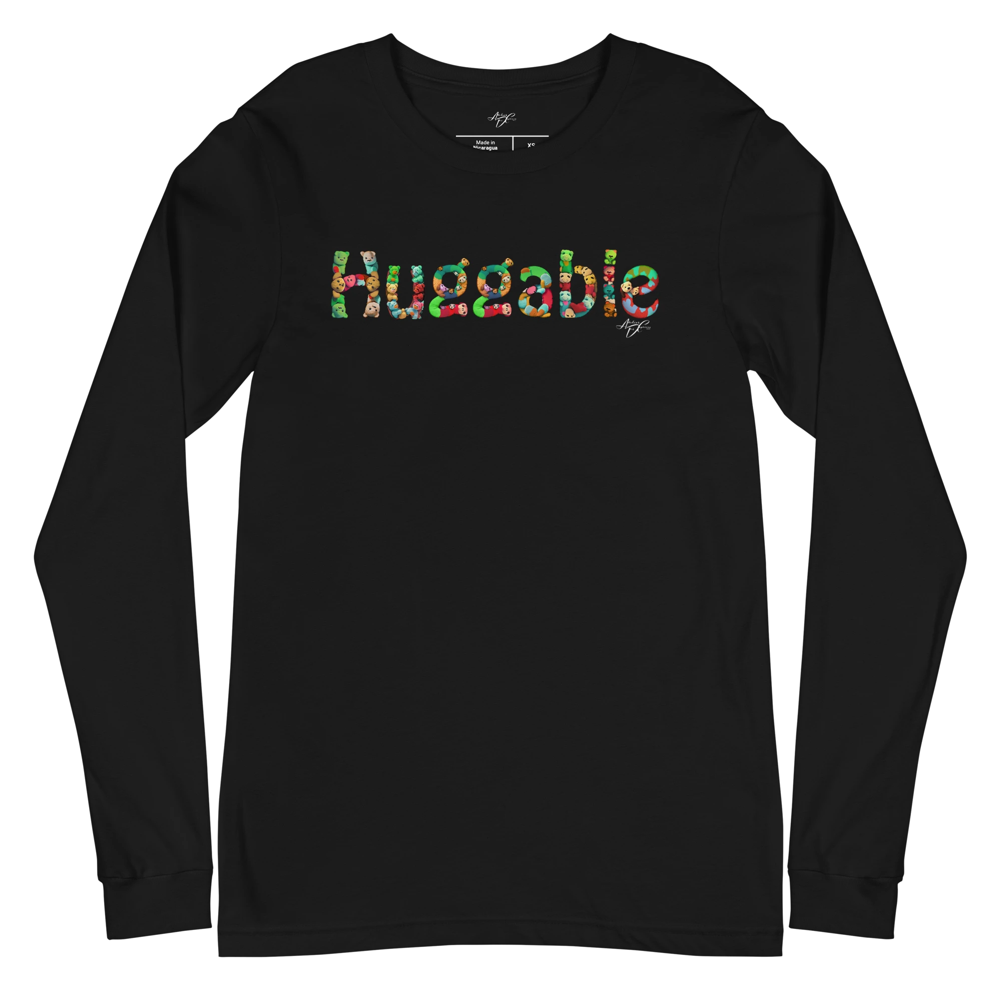 Huggable Teddy Bear Long Sleeve Tee