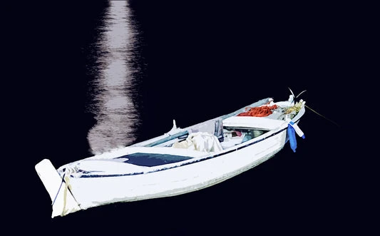 Fishing boat by Le Boulanger