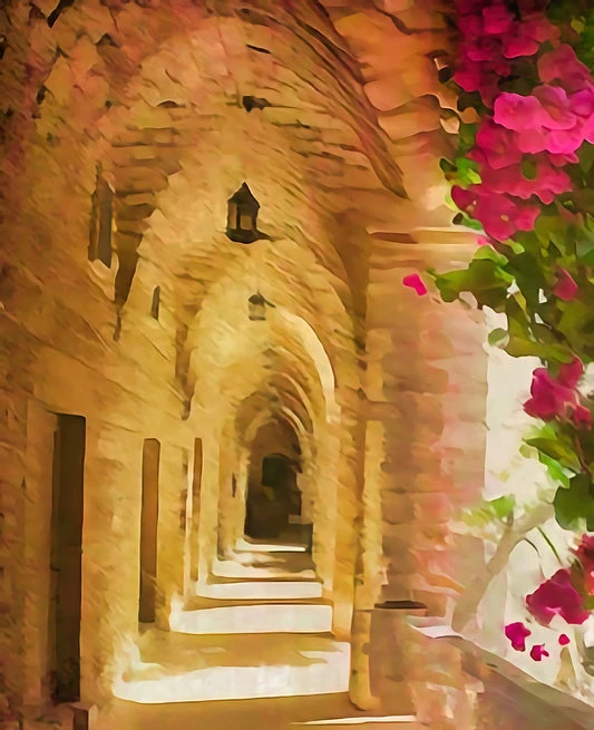 The Monastery's Inner Peace by Le Boulanger