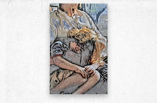 Brushed Metal Print