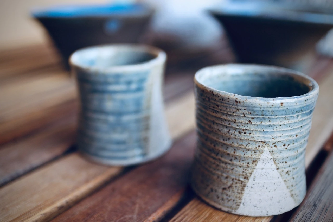 Batroun Breeze - Artistic Ceramic Mug by Le Boulanger