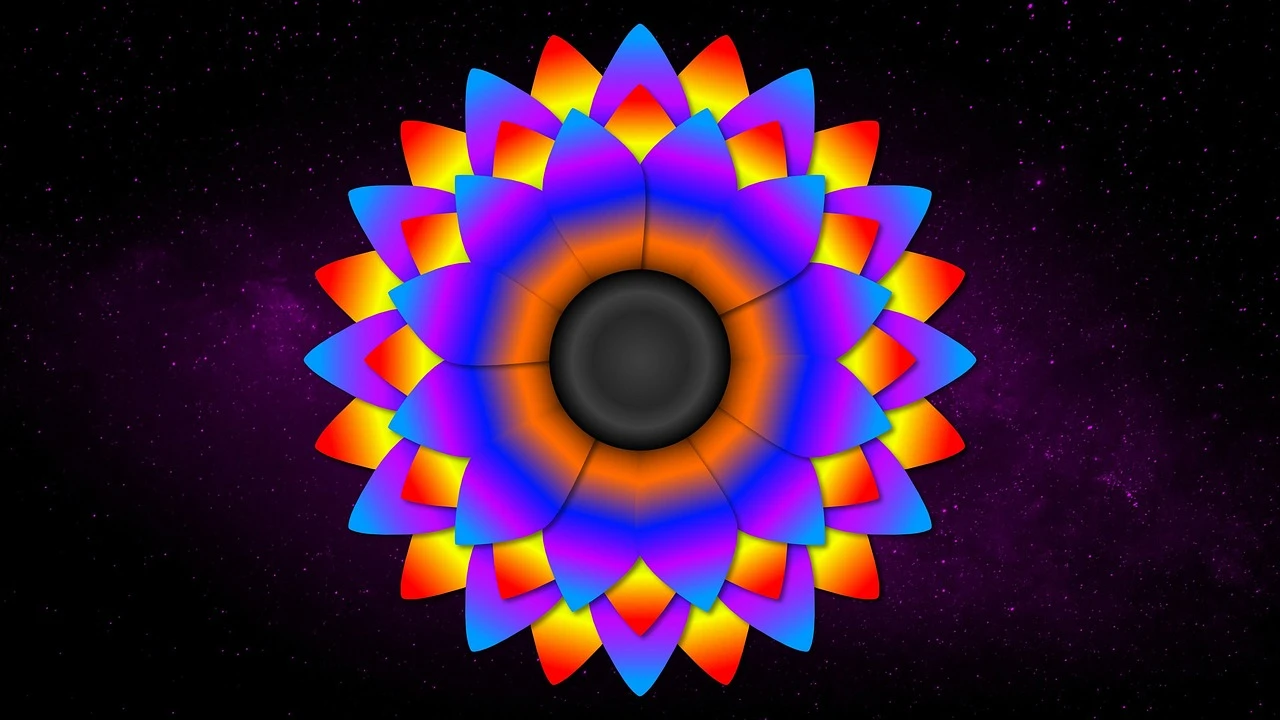Kaleidoscopic Mandala: A Psychedelic Harmony - t-shirt