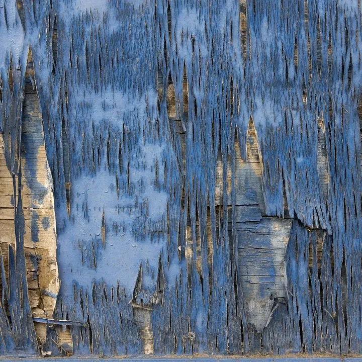 Vibrant Distressed Wood Blocks - A Rustic Charm Captured in Photography by Le Boulanger