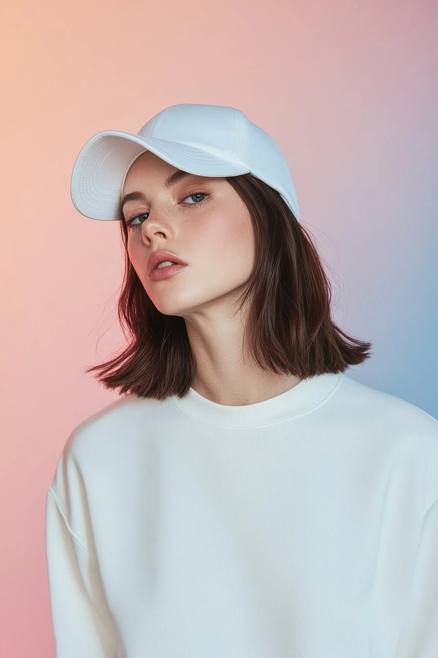 Silhouette Skieur Unisexe Premium Sweatshirt